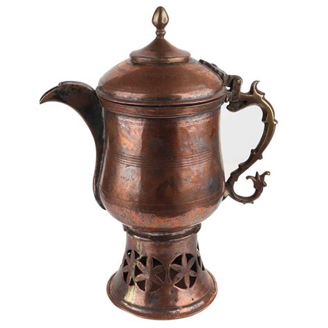Traditional Copper Samovar Teapot
