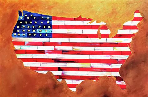 American Dreams Painting By Gail Friedman Fine Art America
