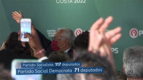 Partido Socialista Conquista Maioria Absoluta No Parlamento De Portugal Jornal Nacional G