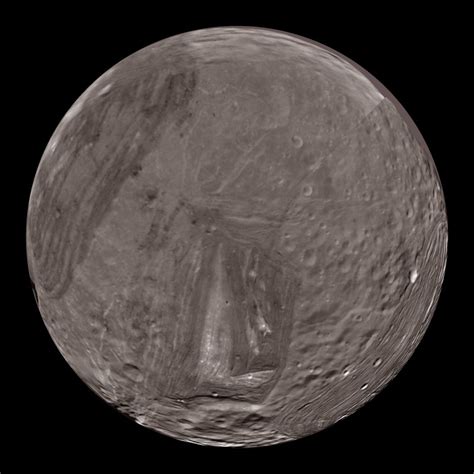 Umbriel Uranus Moon Science On A Sphere