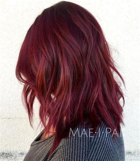 Q.7 what is the best hair color for grey? 50 Shades of Burgundy Hair Color: Dark, Maroon, Red Wine ...