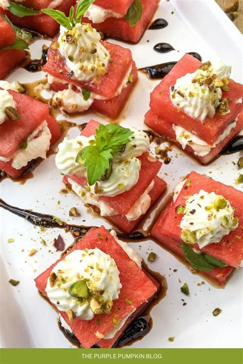 Watermelon Bites Are A Perfect Summer Appetizer Made With Juicy