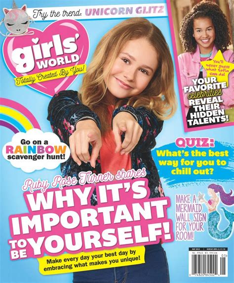 Girls World Back Issue May 2019 Digital In 2021 Girls World Girls