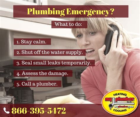 Do You Know What To Do In A Plumbing Emergency Situation Plumbing Emergency Plumbing Plumber