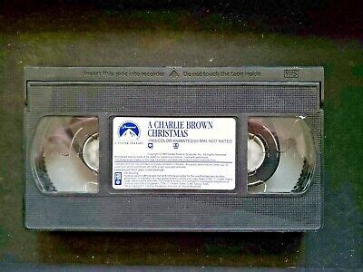 A CHARLIE BROWN Christmas VHS Videotape Peanuts Classic TV Show Snoopy
