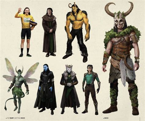 Loki Concept Art Features More Loki Variants And Alternate Sylvie