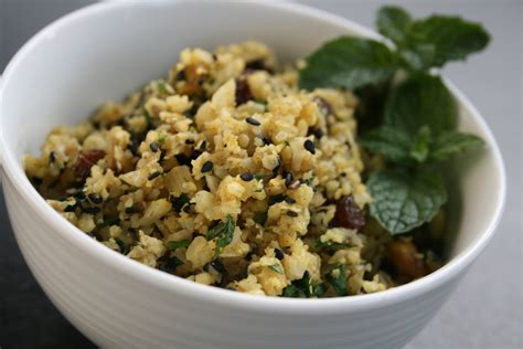 Moroccan Spiced Cauliflower Couscous Love From The Land