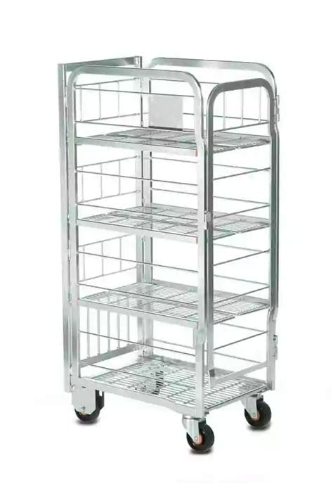 Milk Trolley Dairy Roll Containers And Milk Trolleys She