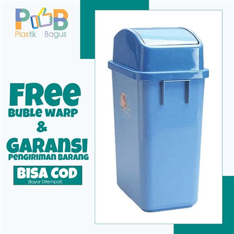 Jual Tempat Sampah Tong Sampah Kotak Sampah Quadra Dustbin 14 Litres C