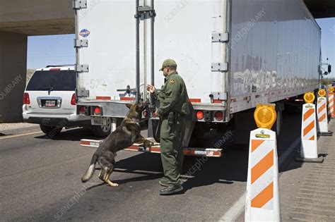 Border Patrol Checkpoint Arizona Usa Stock Image C0211387