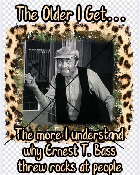 Ernest T Bass Andy Griffith Show Funny Png A Transparent Etsy