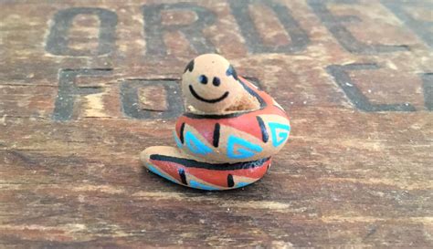 Pottery Snake Native American Pottery Snake Tiny Snake Etsy Native