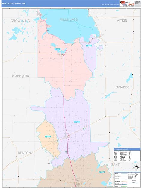 Lake County Mn Wall Map Premium Style By Marketmaps M - vrogue.co