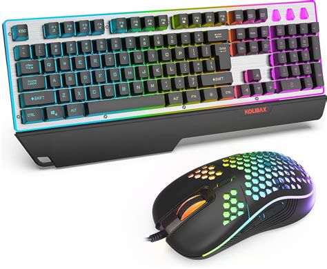 Buy Kolmax Gaming Keyboard And Mouse Comborainbow Backlit Mechanical