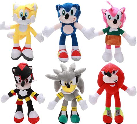 Buy Crasoldiers Super Sonic Plush Toys 11in Sonic Stuffed Animals Set