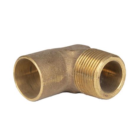 1 Inch Copper 90 Degree Threaded Street Elbow Landscape Products Inc