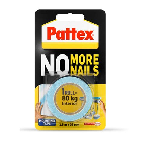 Pattex No More Nails Tape 80kg Global Hardware