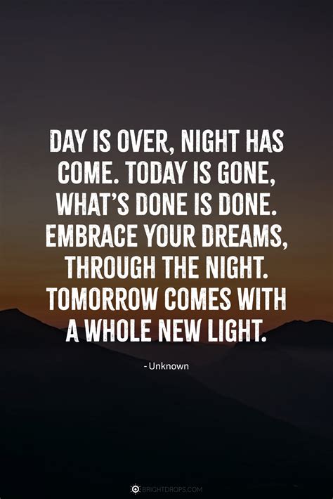 223 Positive Good Night Quotes That Dont Suck Bright Drops