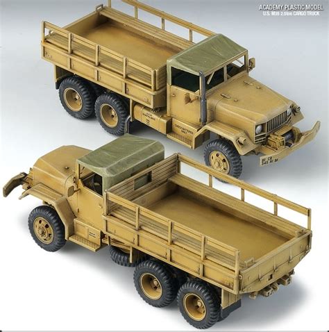 Academy 172 Us M35 25ton Cargo Truck 13410 Plastic Model Kit