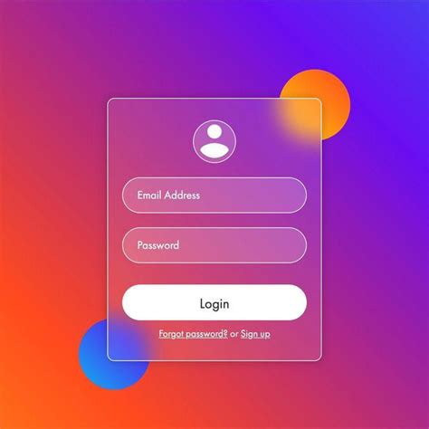 Glassmorphism Login Form With Html Css Artofit