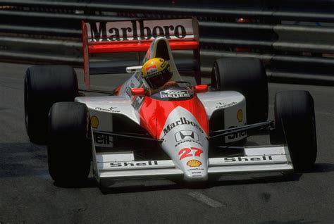 Ayrton Senna Honda Marlboro Mclaren Mclaren Mp45b Honda Ra100e V10