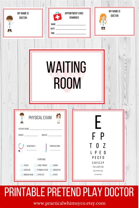 Printable Pretend Doctor Forms And Prescriptions Printable Forms Free