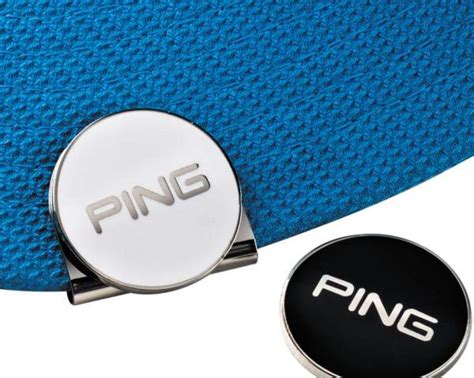 Ping Hat Clipball Marker Set Golf Equipment Clubs Balls Bags