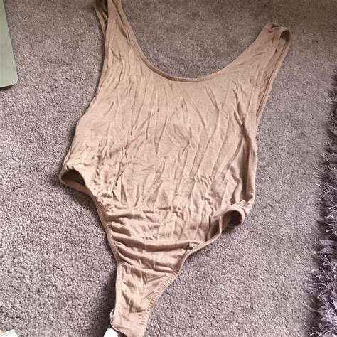 Extremely Creased Apologies Missguided Nude Thong Depop