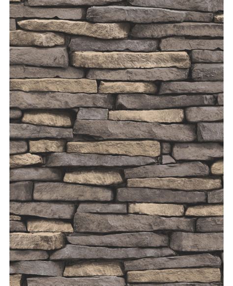 64 top stone wall wallpapers , carefully selected images for you that start with s letter. Natural Slate Stone Effect Wallpaper - Fine Decor