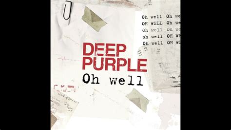 Deep Purple Oh Well Youtube
