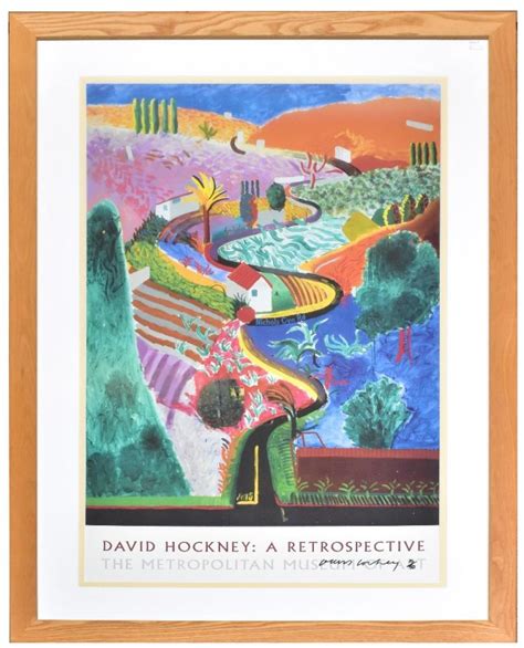 David Hockney Nichols Canyon Mutualart