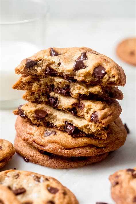 For added flavor i also add l cup of white chocolate chips (try these chocolate chip cookies were very, very good. Extra Chewy Chocolate Chip Cookies Recipe - Little Spice Jar