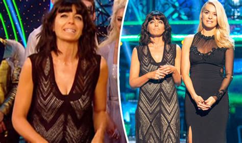 Strictly Come Dancing Claudia Winkleman Shocks Audience With ‘string