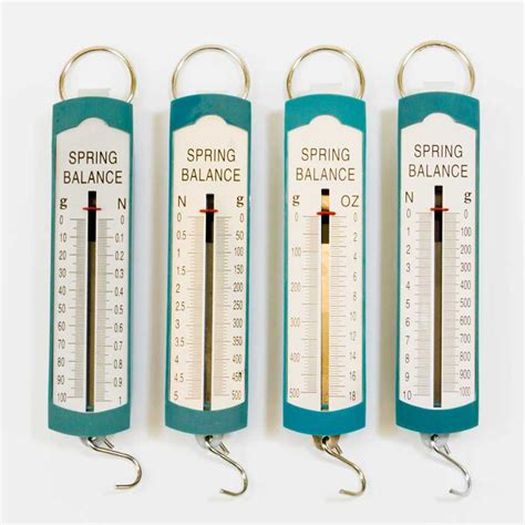 Spring Scales Spring Weighing And Force Scale Home Science Tools