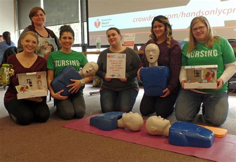 Mwcc Nursing Students Take On The Cpr Community Wide Challenge Mount