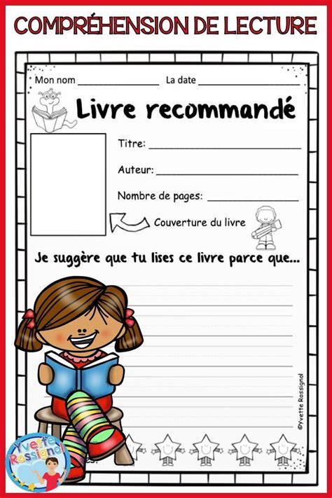Compréhension de lecture | French Reading Response and Writing ...
