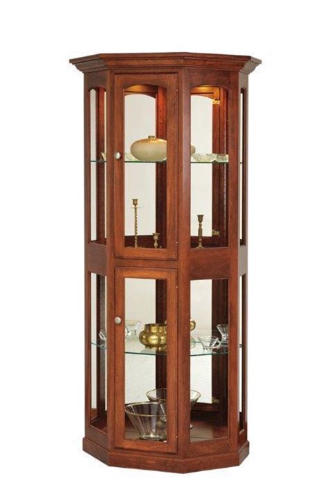 While curio cabinets and china cabinets have much in common, they are intended for slightly different storage purposes. Amish Small Curio Cabinet | Cabinets Matttroy