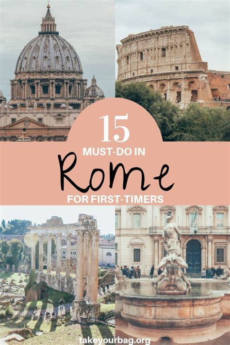 15 Must Do In Rome For First Timers 15 Things Not To Miss In Rome