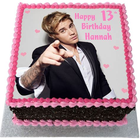 Justin Bieber Birthday Cake Flecks Cakes