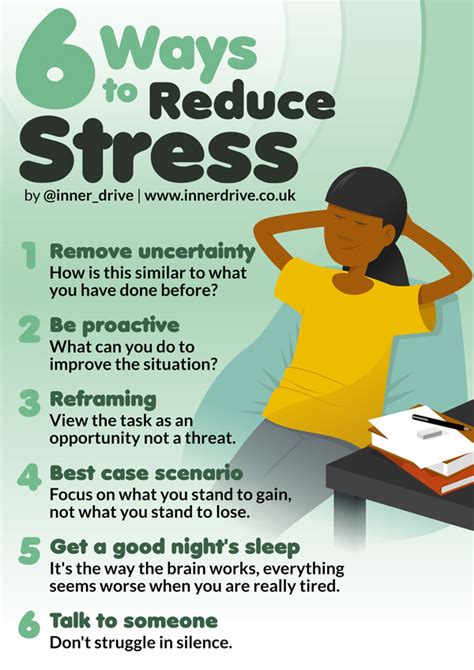 6 Ways To Reduce Stress Innerdrive