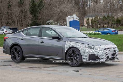 2023 Nissan Altima Spied With A Sportier Face And Larger Infotainment