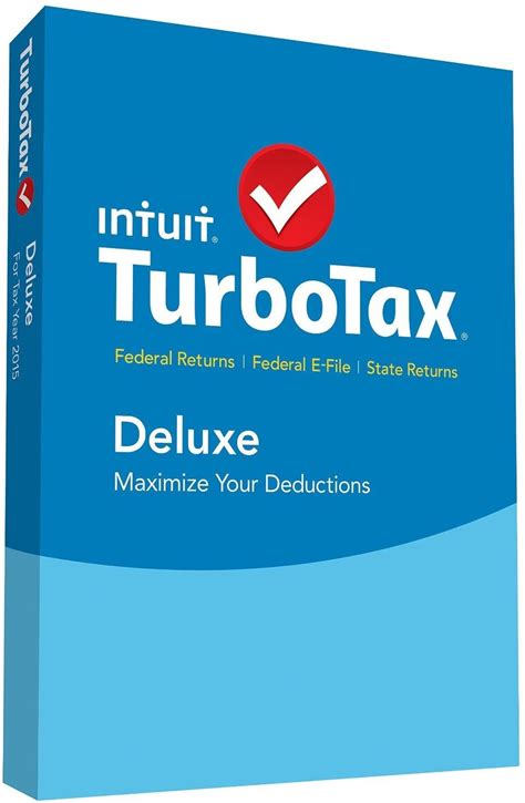 Turbotax Deluxe Federal State Taxes Fed Efile Buyer S Choice