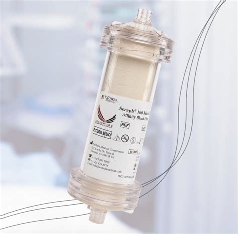 Exthera Expands European Distribution Of Seraph 100 Filter For Blood