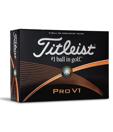 Titleist Pro V1 High Number Golf Balls 12 Balls Logo Overrun