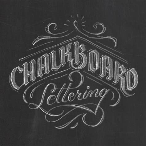 Chalkboard Lettering On Behance