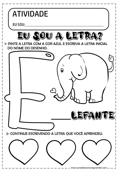 Atividade Pronta Letra E A Arte De Ensinar E Aprender