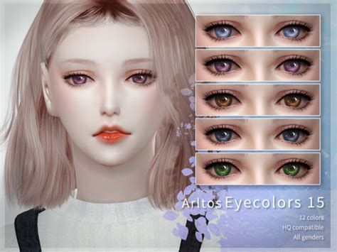 Eyecolors 15 By Arltos At Tsr Sims 4 Updates