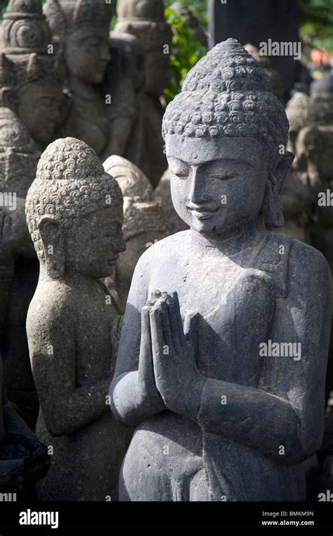 Bali Indonesia Asia Stone Statues Stock Photo Alamy