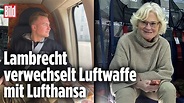 Mit Regierungsflieger in den Urlaub: Lambrecht und Sohn fliegen in ...