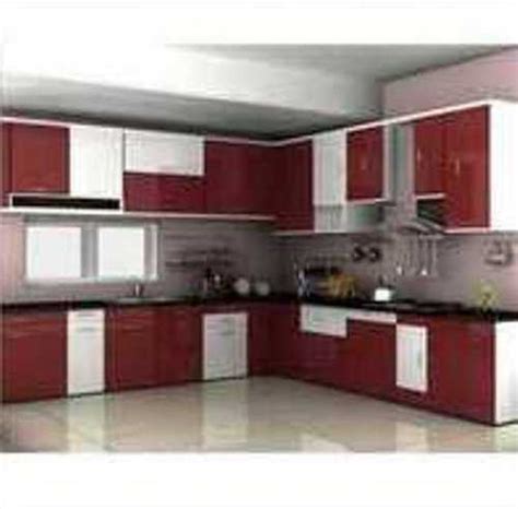 Multicolor L Shaped Laminated Modular Kitchen At Best Price In